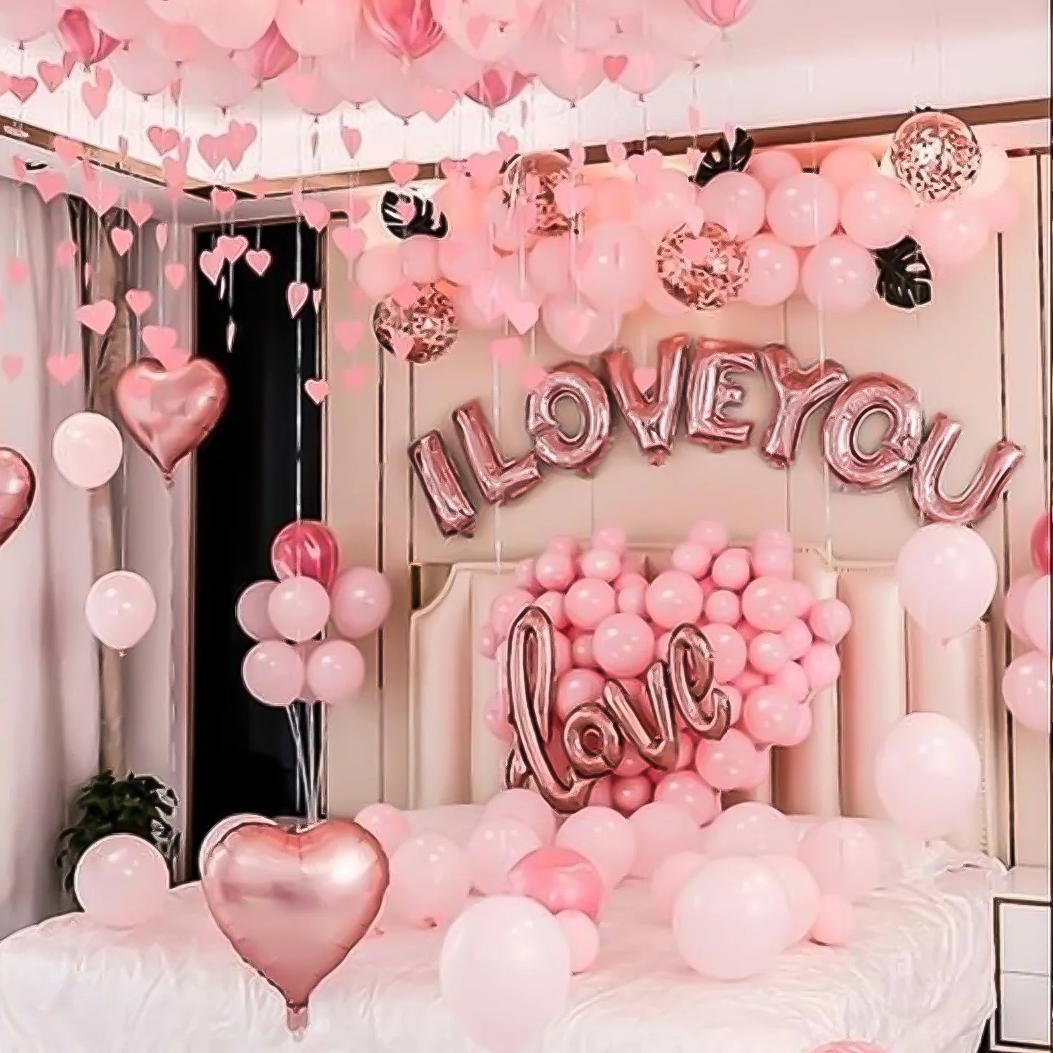 ILove You Balloon Decoration 6