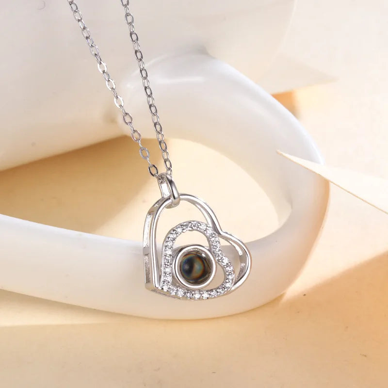 Love You” 100 Languages Projection Necklace – Valentine’s Day Gift 13